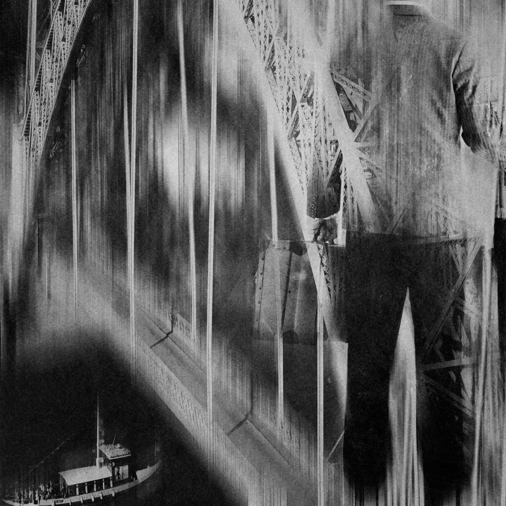Blurred Urban Figure by Rui Correia — canvas wall art
