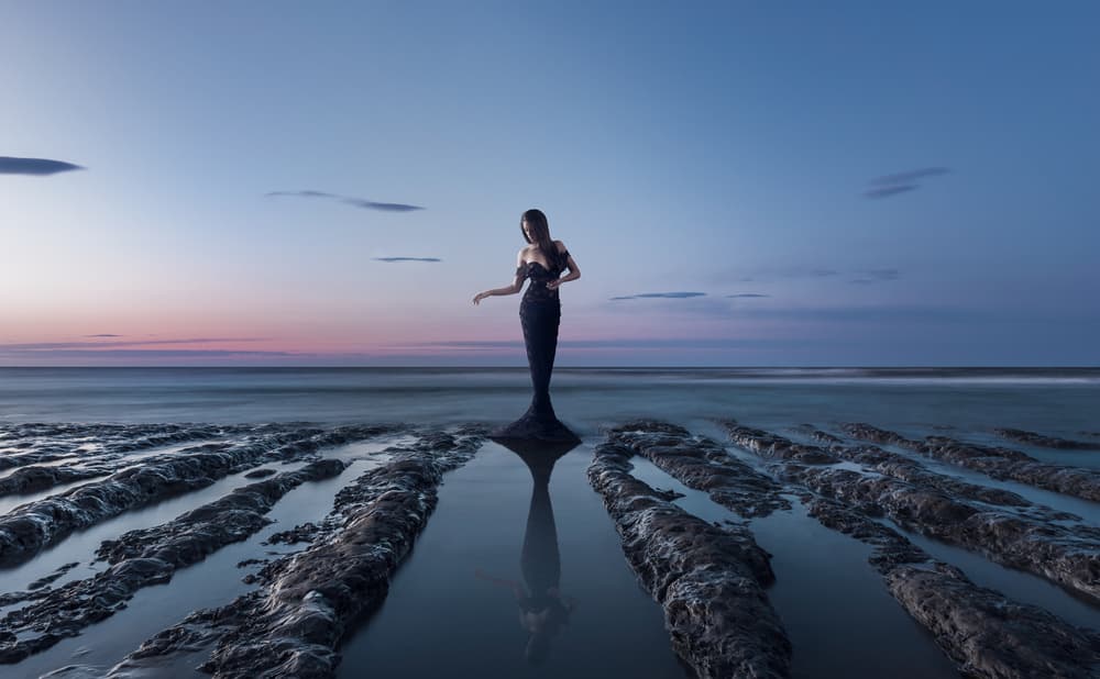 Elegant Twilight Beach by Patrick Odorizzi — canvas wall art