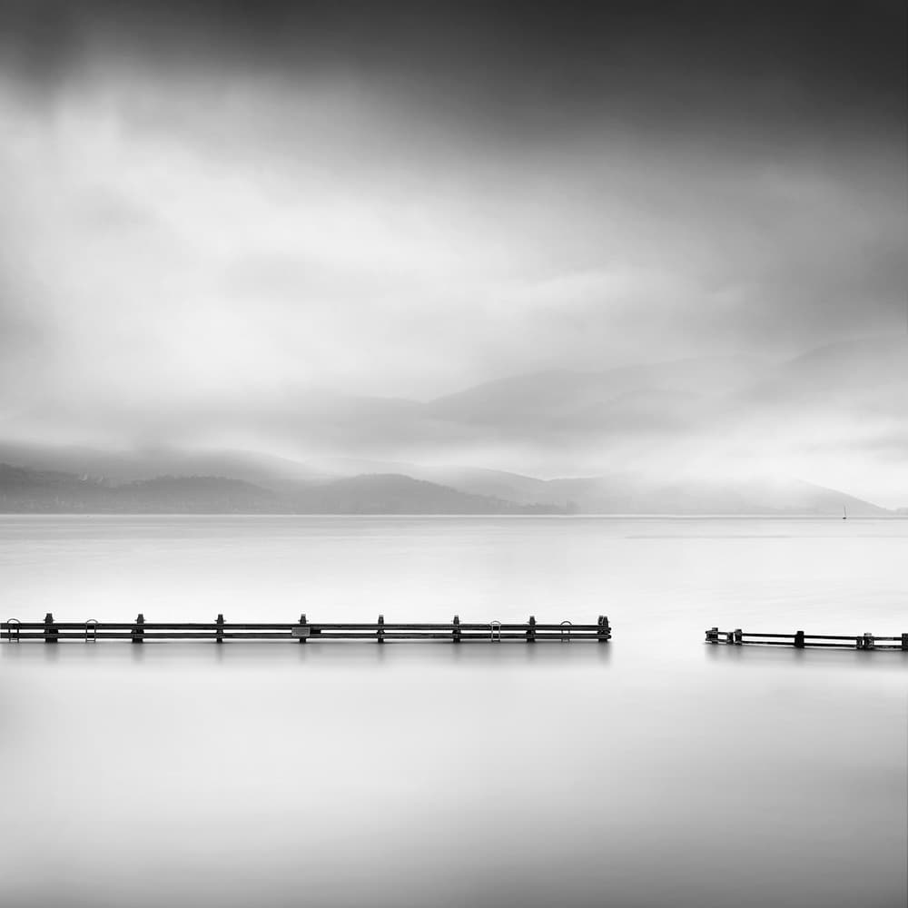Misty Waters Barrier by George Digalakis — canvas wall art