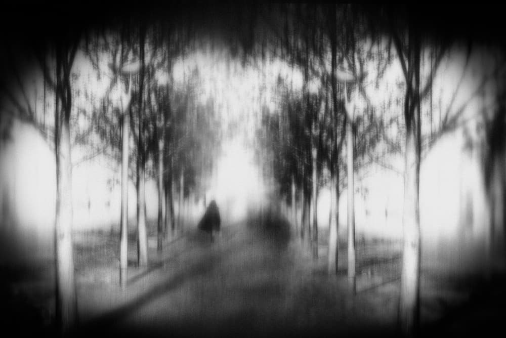 Mysterious Winter Walk by Teruhiko Tsuchida — canvas wall art