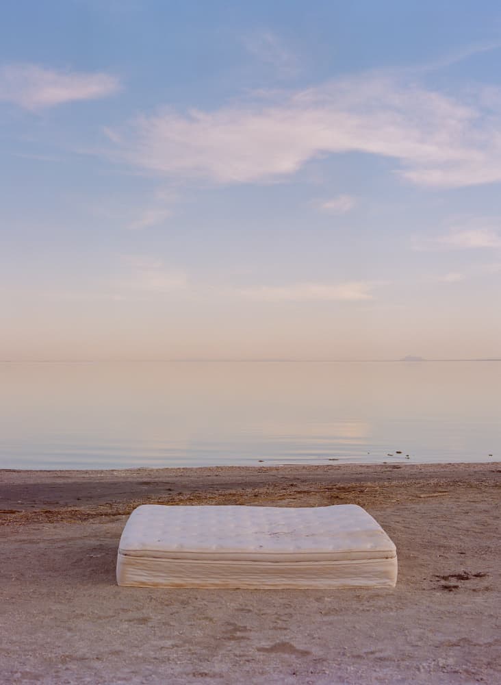 Beachside Mattress Dream by Bethany Young — canvas wall art