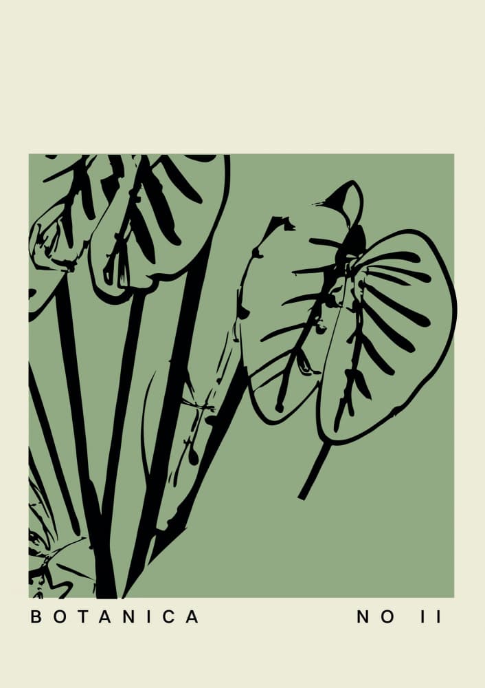 Botanicalineno47 by Treechild — canvas wall art