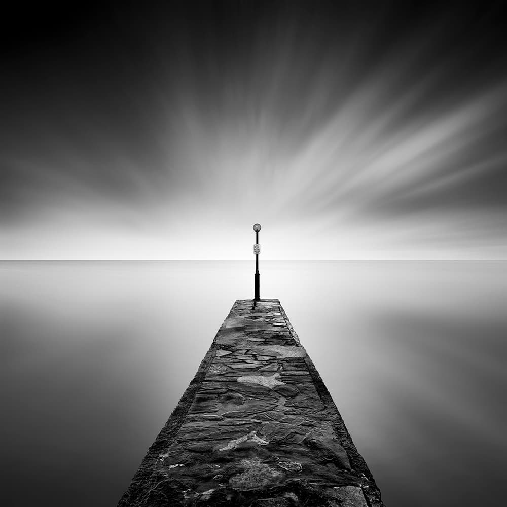 Pier to the Horizon by George Digalakis — canvas wall art