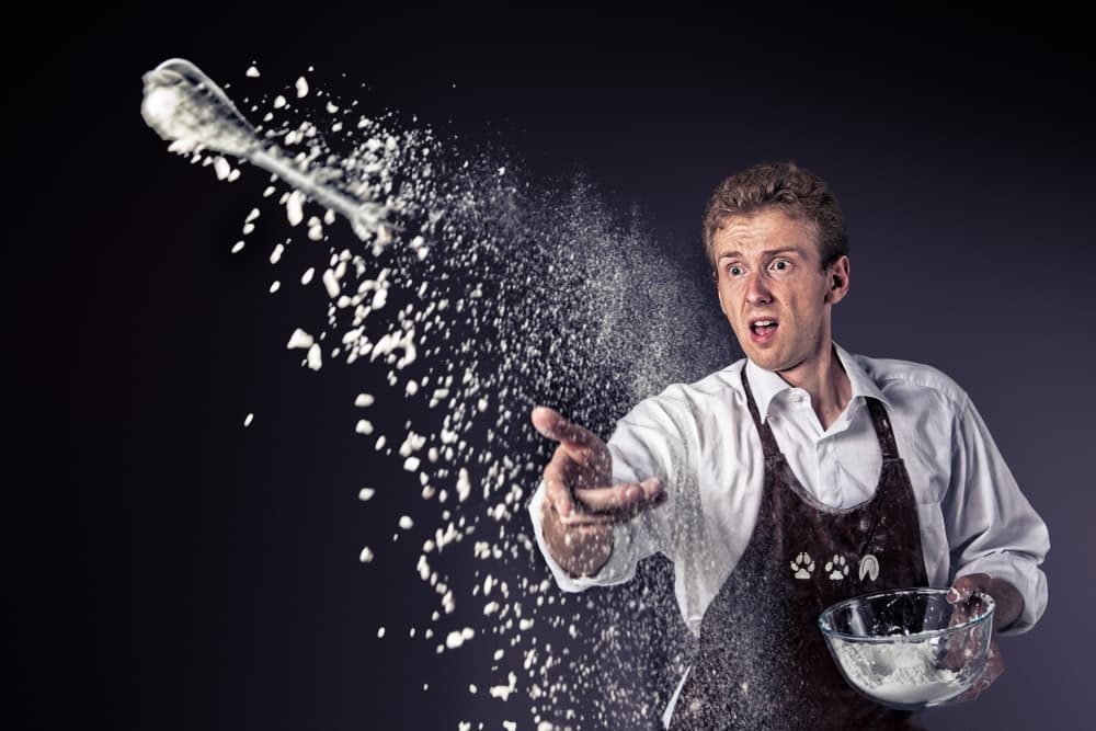 Flour Explosion Surprise by Christophe Kiciak — canvas wall art
