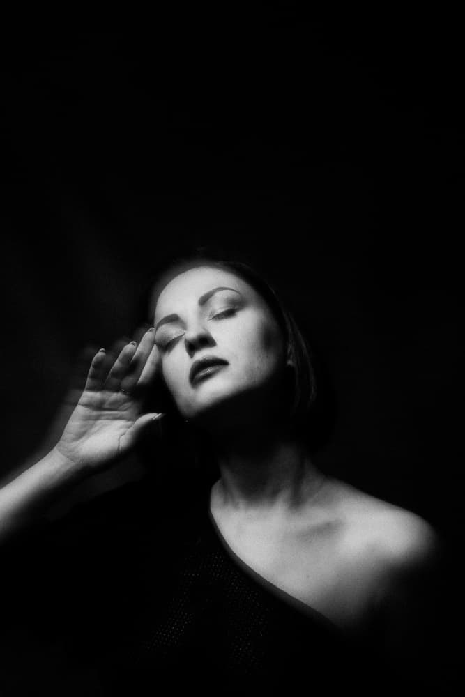 Enveloped in Darkness by Ruth Franke — canvas wall art