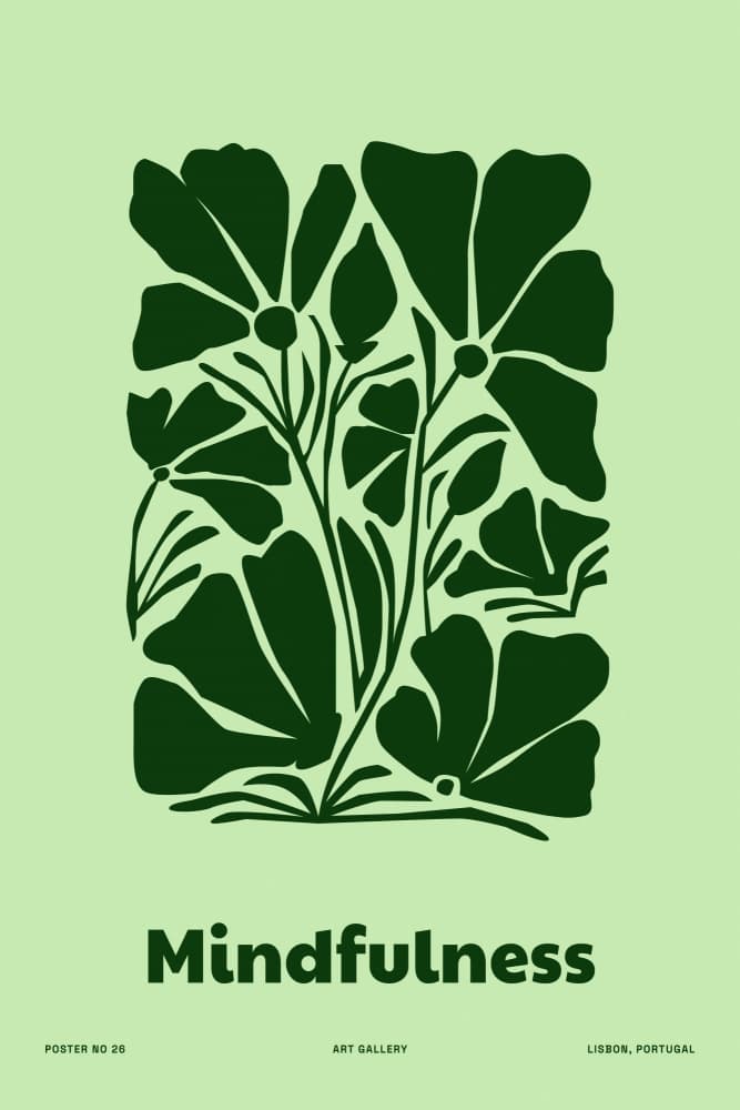 Mindfulness by Treechild — canvas wall art