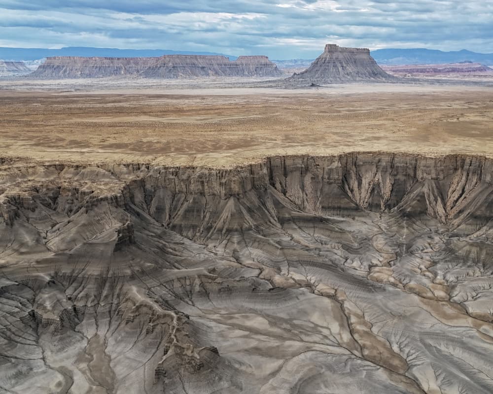 Eroded Desert Canyon Grandeur by Linda Lu — canvas wall art