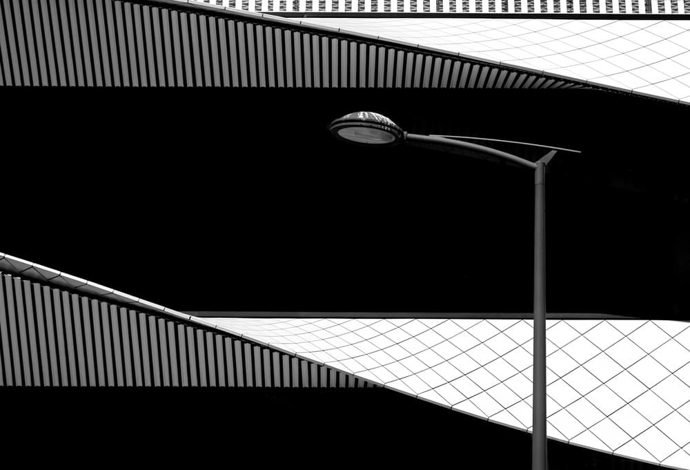 Urban Light Geometry by Hans-Wolfgang Hawerkamp — canvas wall art