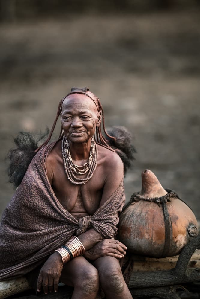 Dignified African Elder by Trevor Cole — canvas wall art