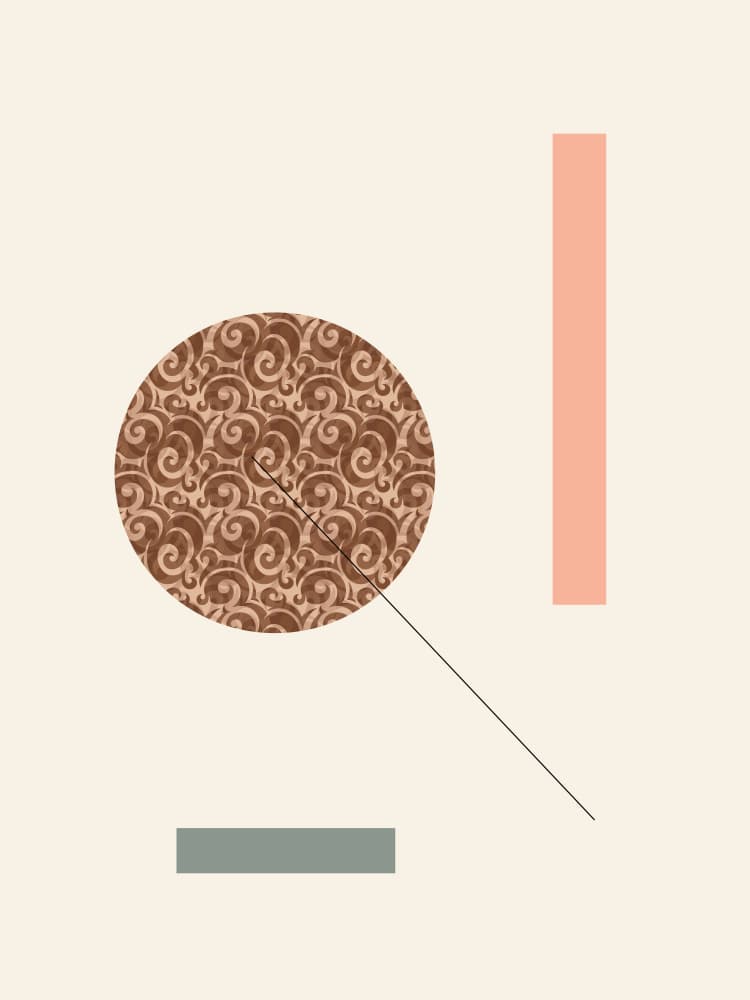 Geometric Balance by Nilesh Kulkarni — canvas wall art