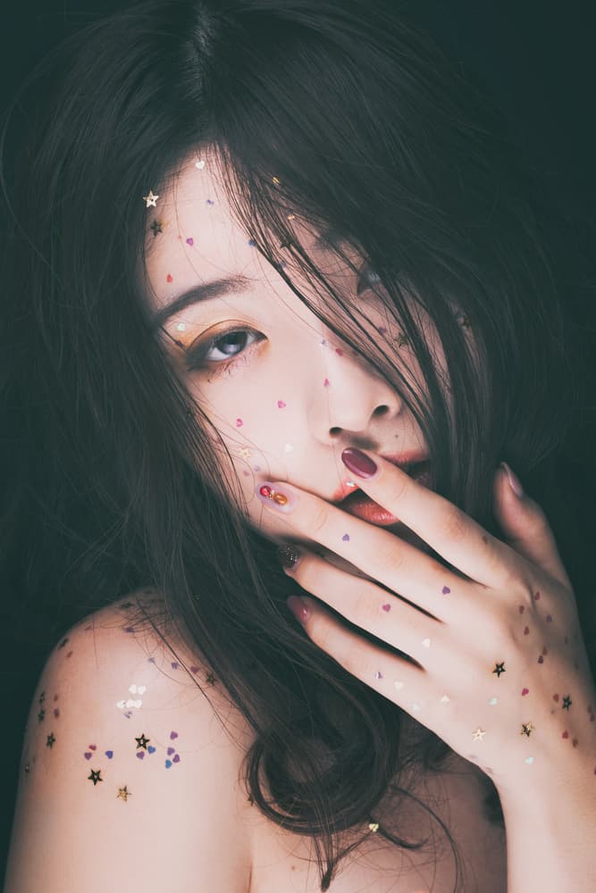 Elegant Starry Portrait by Daisuke Kiyota — canvas wall art