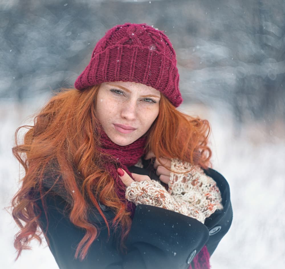 Snowy Winter Beauty by Tanya Markova — canvas wall art