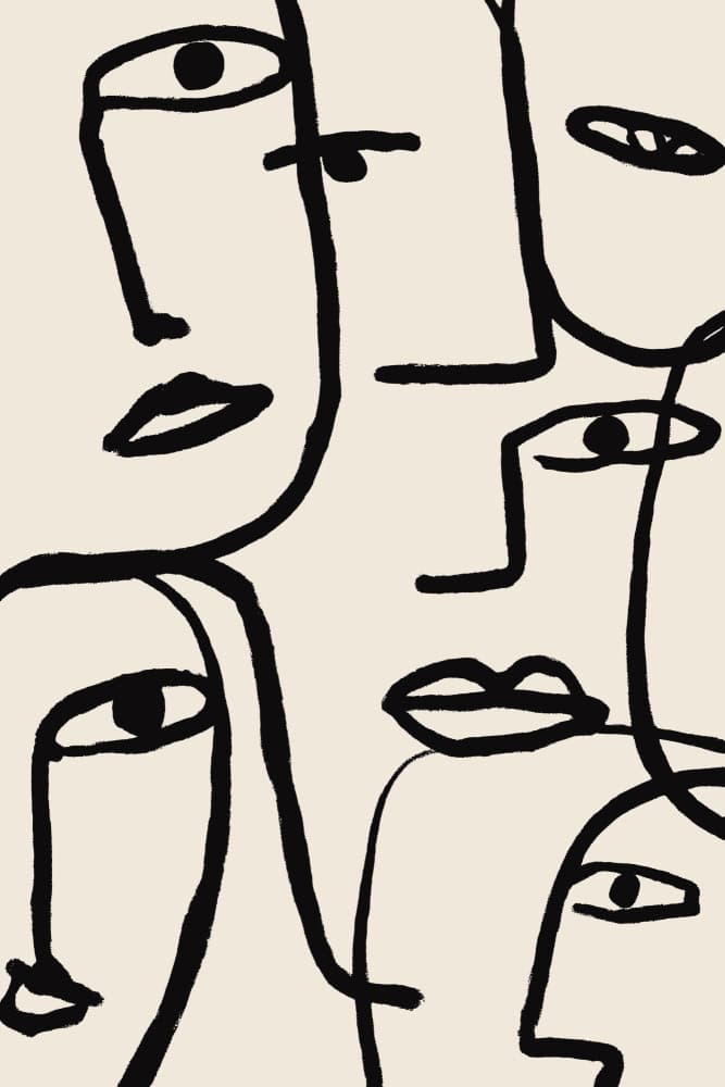 Echolinesno33 by Treechild — canvas wall art