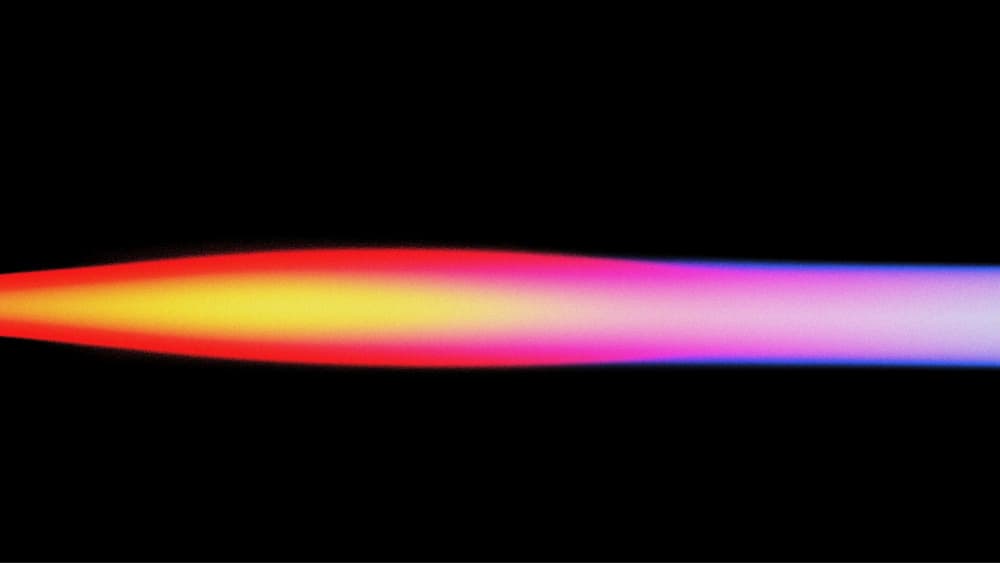 Vibrant Light Beam by Marika Barsrsind β canvas wall art