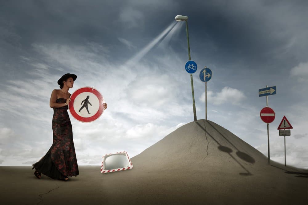 Path of Choices by Christine von Diepenbroek — canvas wall art