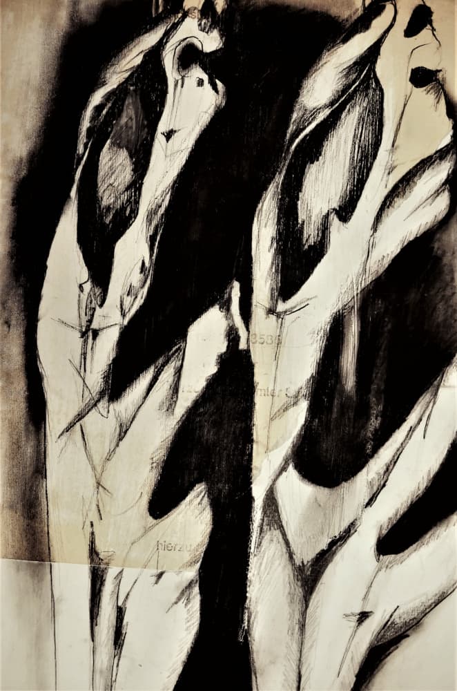 Abstract Organic Forms by Doris Schmitz — canvas wall art
