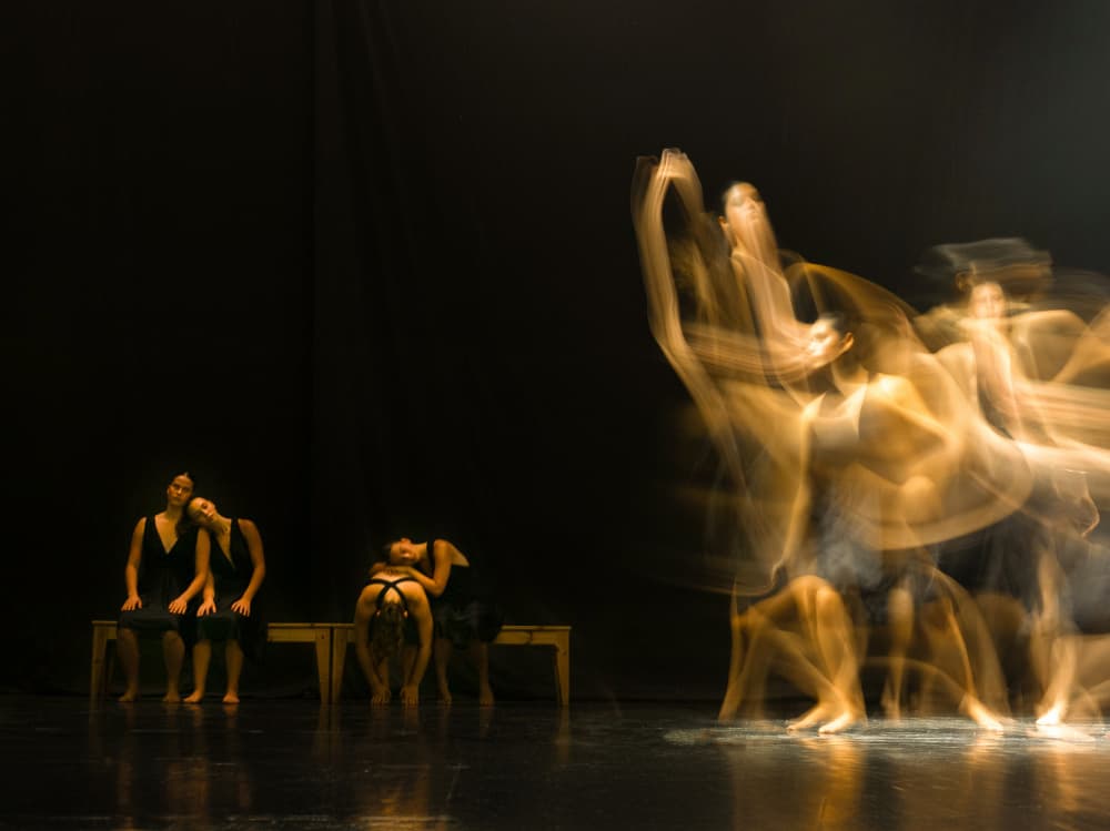 Modern Dance Movement by Svetlana Kirzh — canvas wall art