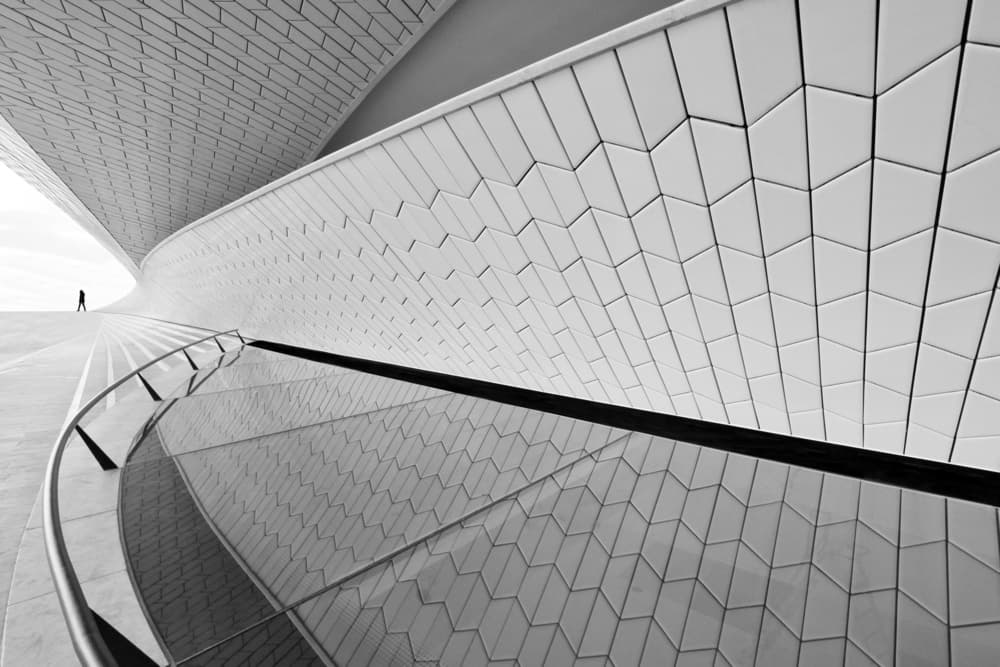 Sleek Geometric Path by Florentinus Joseph — canvas wall art