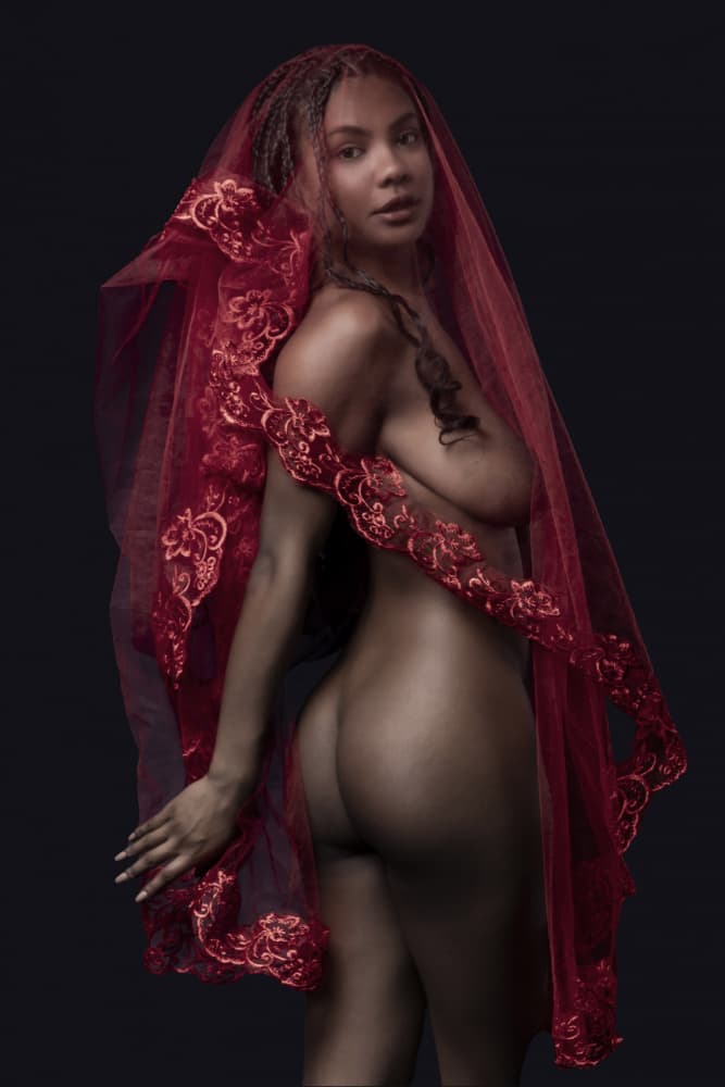 Red Veil by Jan Slotboom — canvas wall art