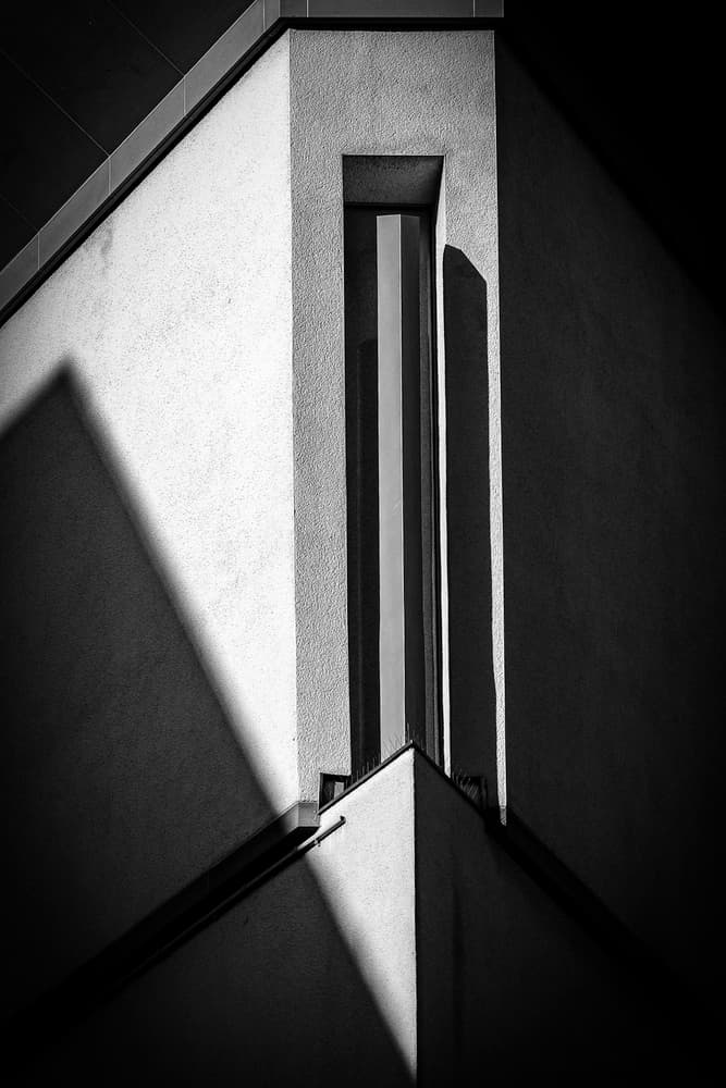 Modern Geometric Corner by Andy Bauer — canvas wall art