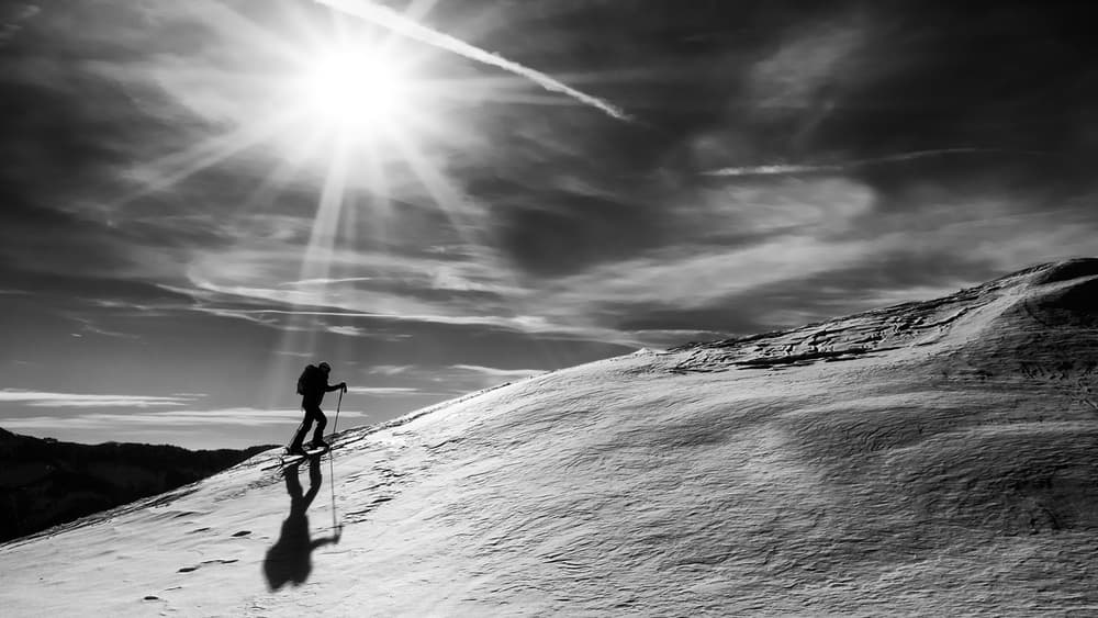 Winter Sun Ascent by Marcel Rebro — canvas wall art