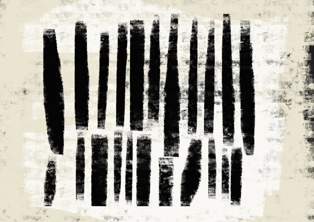 Modern Abstract Lines by Martino Pietropoli — canvas wall art