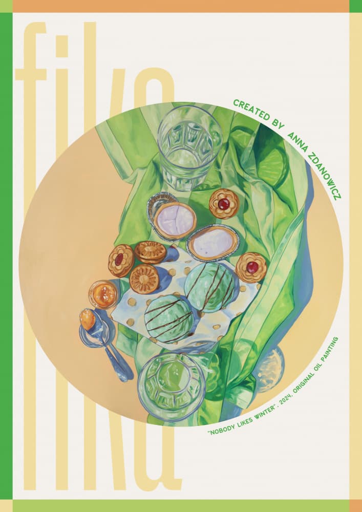 Sweet Green Still Life by Anna Zdanowicz — canvas wall art