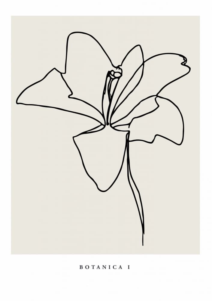 Botanicalineno11 by Treechild — canvas wall art