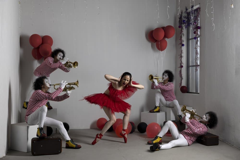 Mimes Ballet Performance by Lisdiyanto Suhardjo — canvas wall art