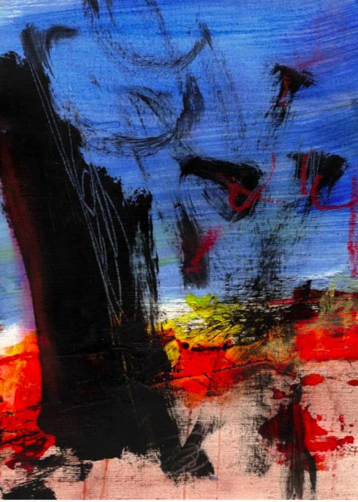 Vivid Abstract Expression by Deb Chaney — canvas wall art