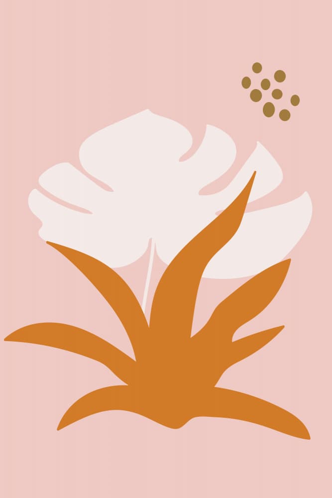Abstract Tropical Oasis by Dina Dankers — canvas wall art