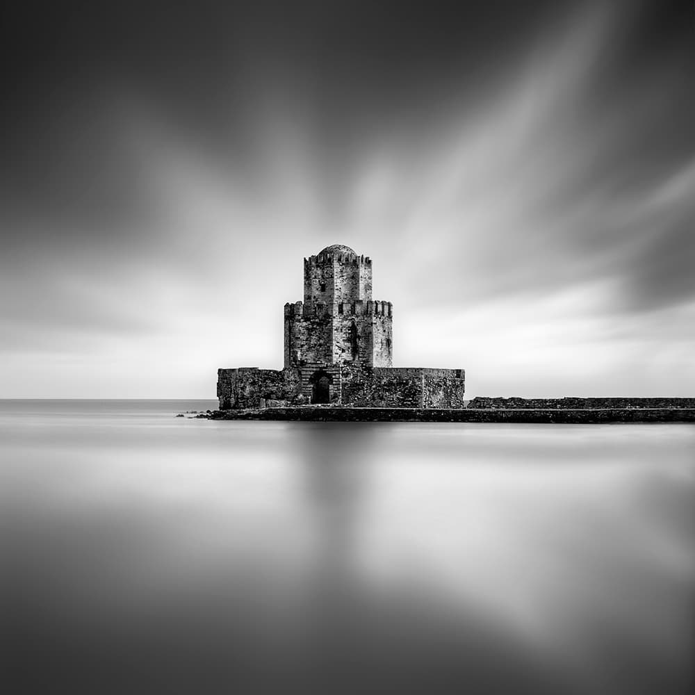 Ancient Sea Fortress by George Digalakis — canvas wall art