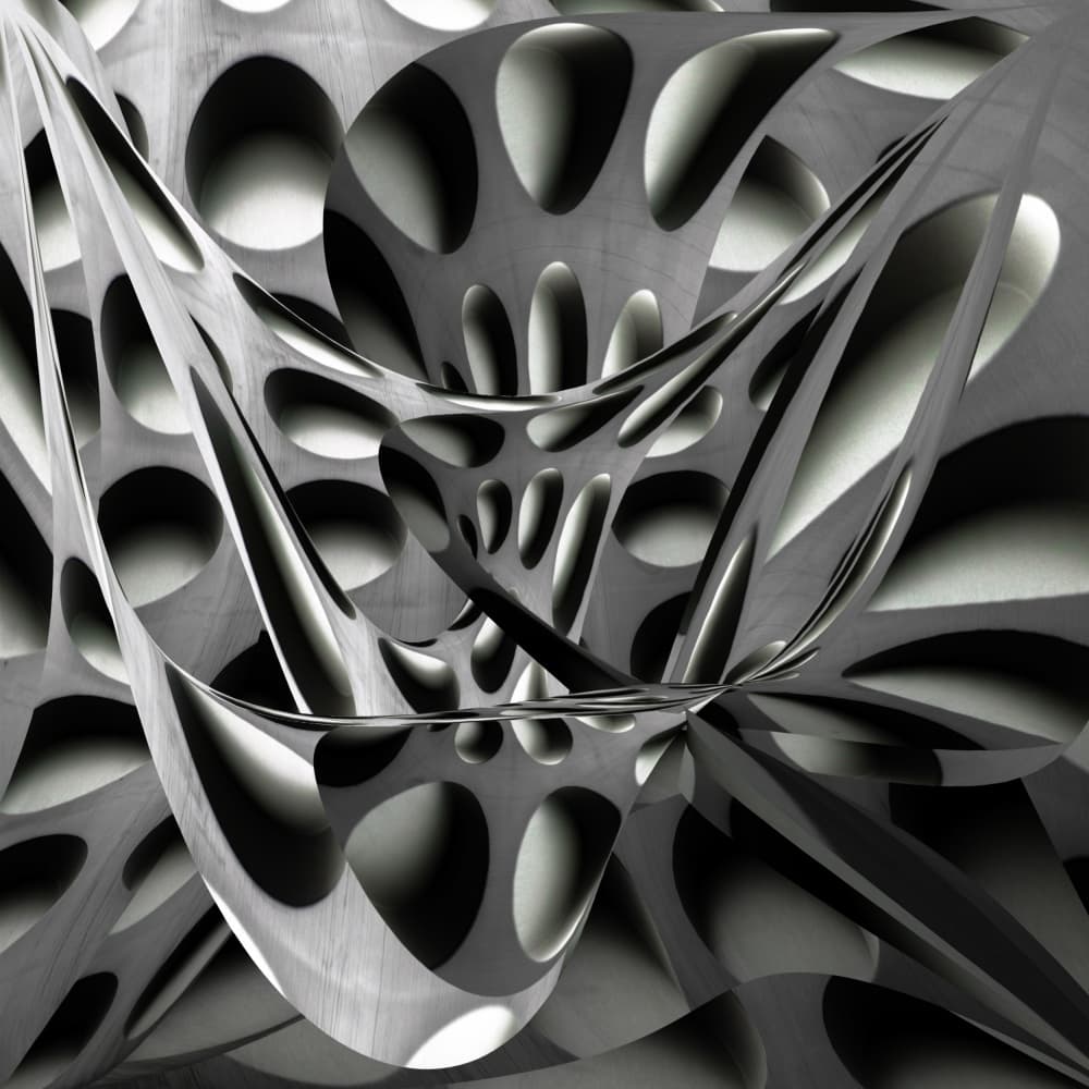 Fluid Abstract Architecture by Gilbert Claes — canvas wall art