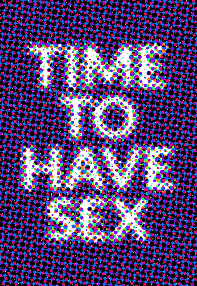 Psychedelic Message by Shot by Clint — canvas wall art