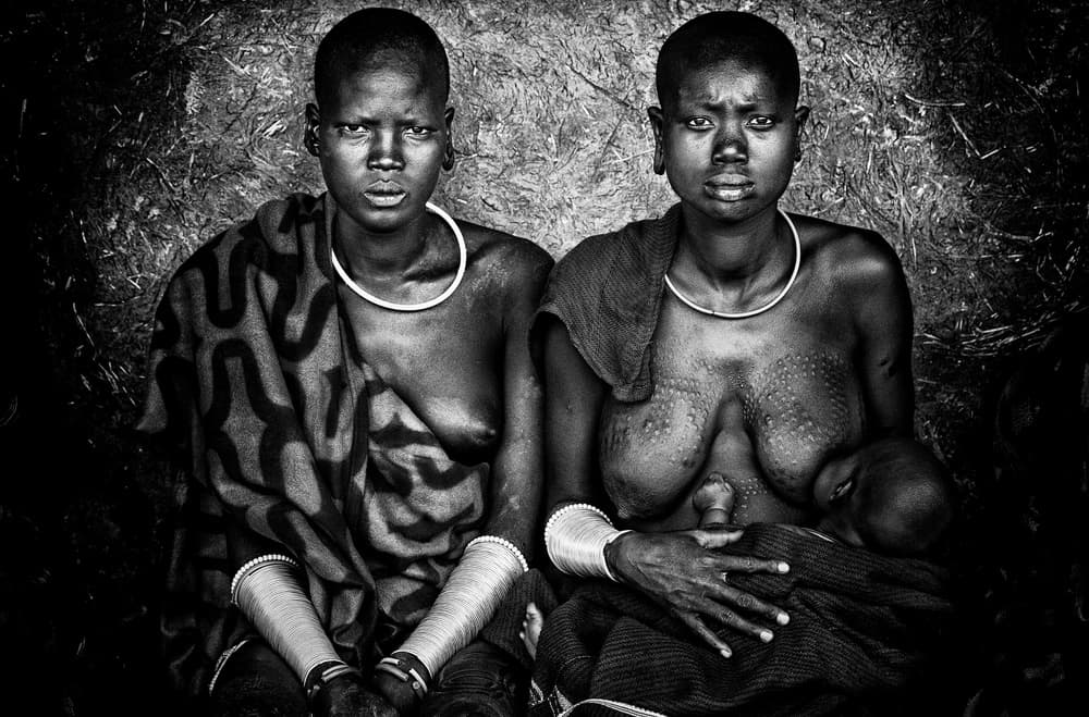 African Mothers Gaze by Joxe Inazio Kuesta Garmendia — canvas wall art