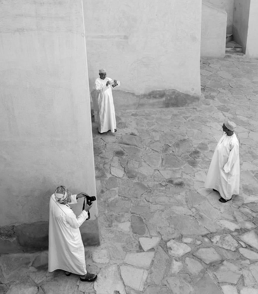 Traditional Men Photographing by Jure Kravanja — canvas wall art
