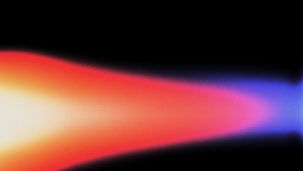 Vibrant Gradient Glow by Marika Barsrsind β canvas wall art
