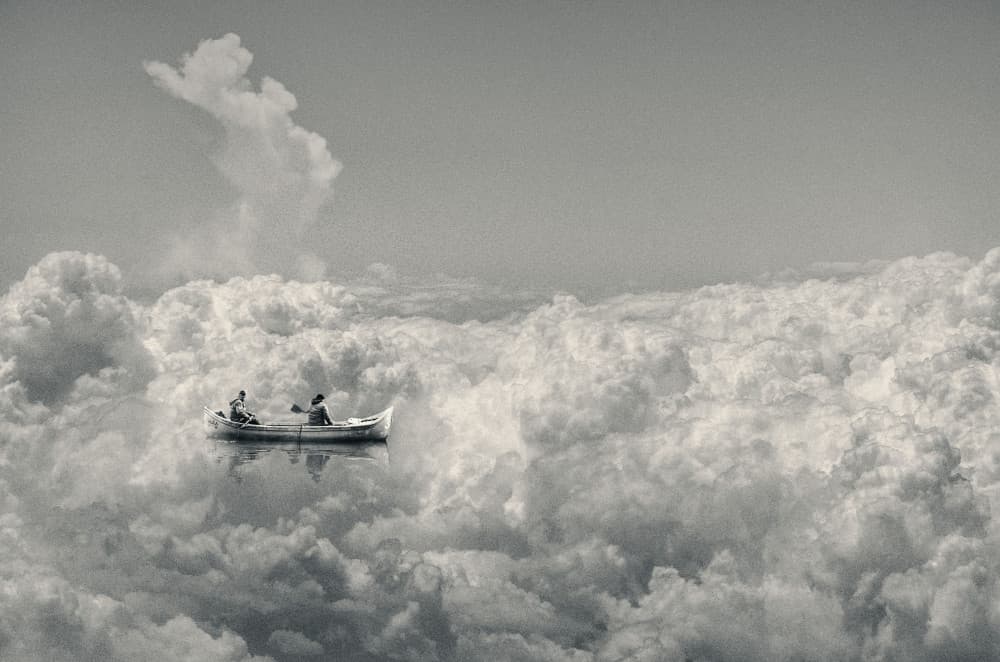 Dream Boat Journey by Desislava Ignatova — canvas wall art