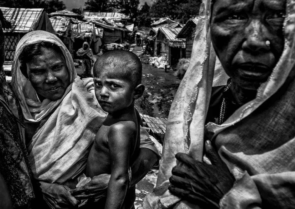 Refugee Camp Faces by Joxe Inazio Kuesta Garmendia — canvas wall art