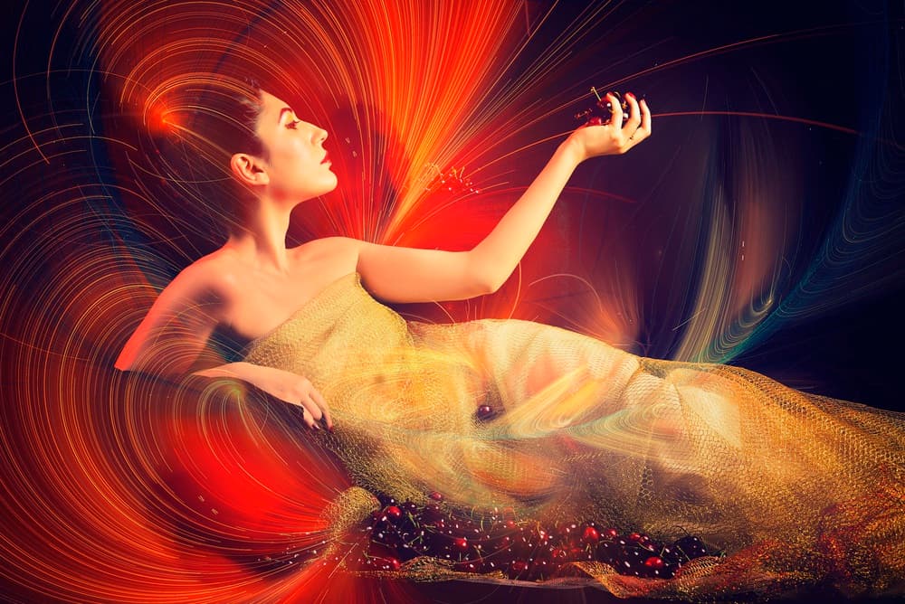 Ethereal Cherry Dream by Alexandra Fira — canvas wall art