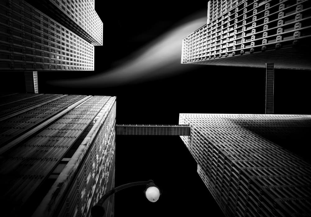 Dramatic Urban Architecture by Catherine Wang — canvas wall art