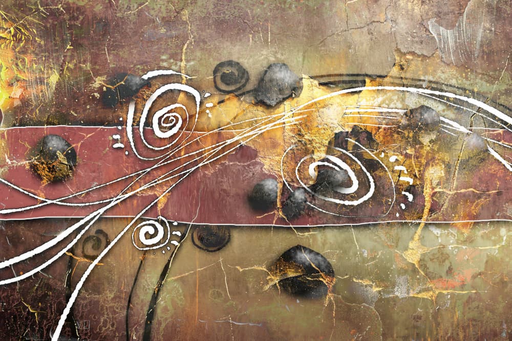 Abstract Organic Flow by Rafal Kulik — canvas wall art