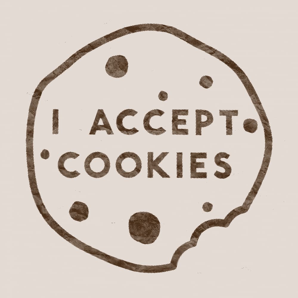 I Accept Cookies by Florent Bodart — canvas wall art