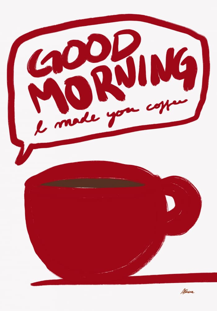 Good Morning by Athene Fritsch — canvas wall art