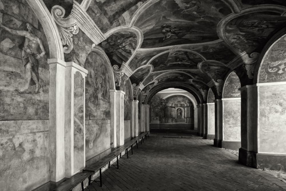 Historic Arched Gallery by Þorsteinn H. Ingibergsson — canvas wall art