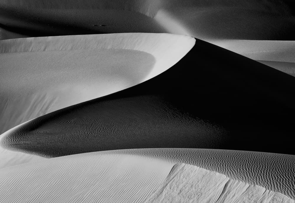 Abstract Desert Dunes by Jenny Qiu — canvas wall art