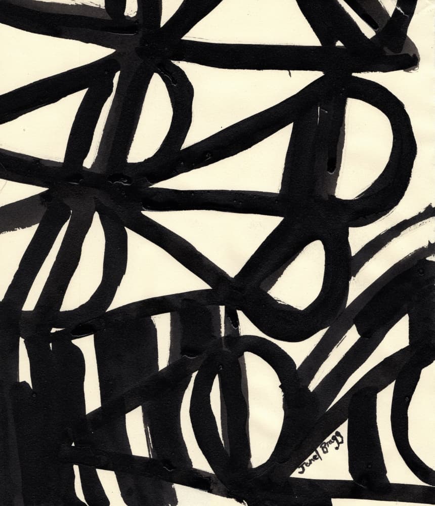 Dynamic Line Pattern by Janel Bragg — canvas wall art