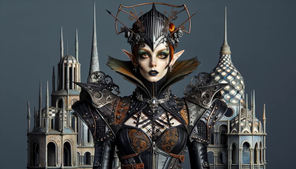 Dark Fantasy Queen by David Galan — canvas wall art