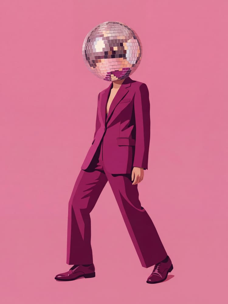 Pink Disco Suit