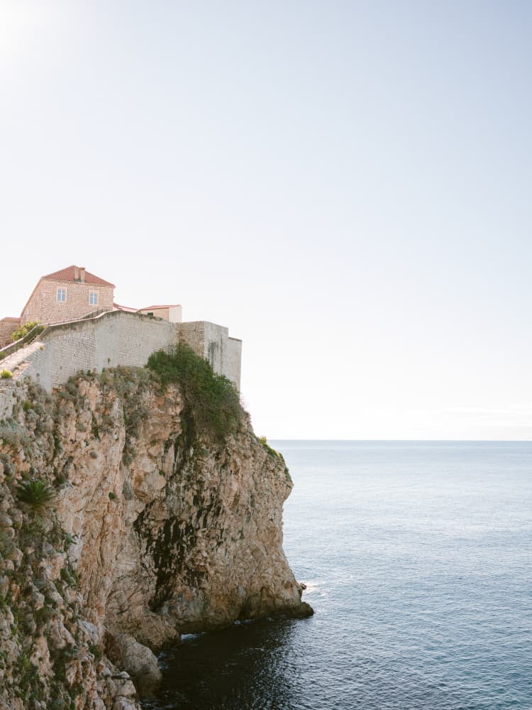 Dubrovnik lookout by Raisa Zwart — canvas wall art